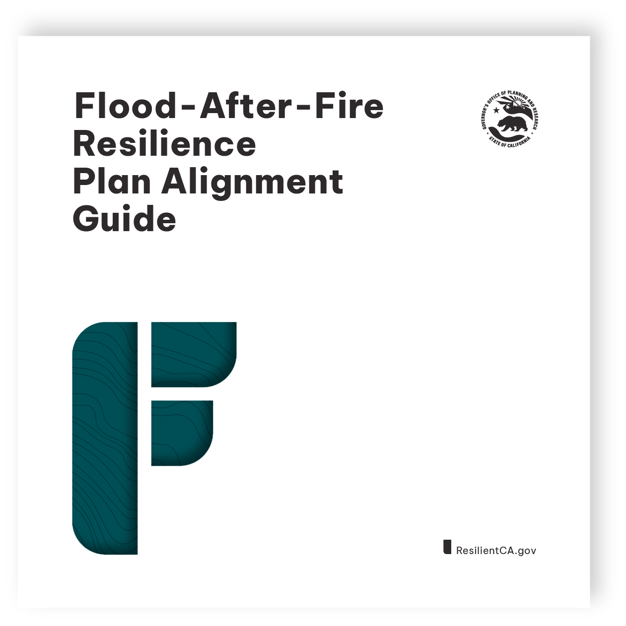 Flood-After-Fire Resilience guide report cover